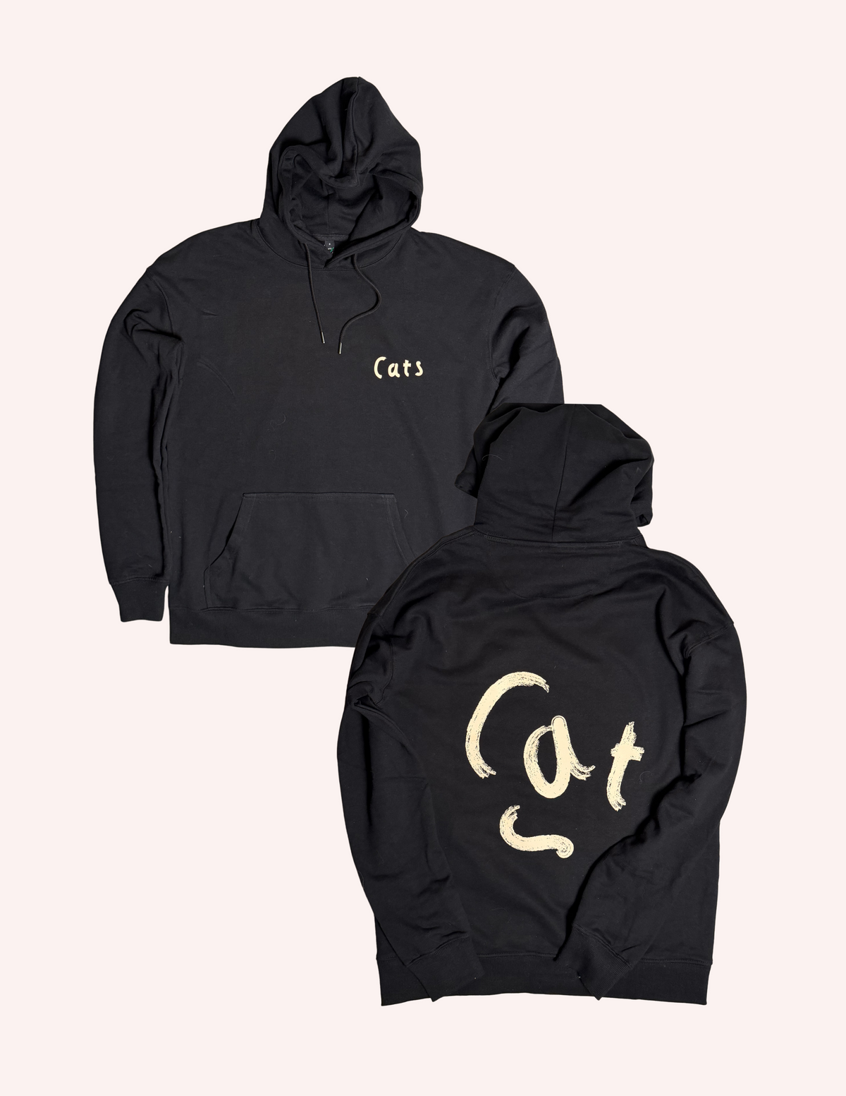Cats Phoebe Organic Cotton Hoody (black)